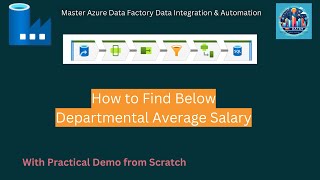 ADF Mapping Design Identify Employees Earning Below Departmental Average Salary [upl. by Lubbi179]