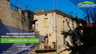 Stone Townhouse Apartment in Abbateggio With Terrace Italy Virtual Property Tours [upl. by Josie]