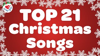 Top 21 Popular Christmas Songs and Carols 🎅🎄 Merry Christmas 2025 [upl. by Yehudi812]