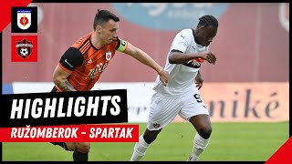 HIGHLIGHTS  MFK Ružomberok vs FC Spartak Trnava 21 00 [upl. by Savick461]