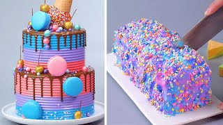 15 Fun and Creative Cake Decorating Ideas For Any Occasion 😍 So Yummy Chocolate Cake Tutorials [upl. by Hrutkay]