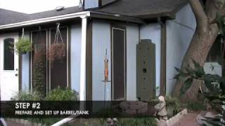 RainReserve Rain Barrel Installation and Setup in 4 Steps [upl. by Gilead]