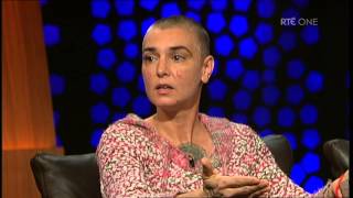 Sinead OConnor responds to Miley Cyrus  The Late Late Show [upl. by Shadow]