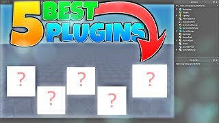 The Top 5 Best Plugin On ROBLOX STUDIO  2024 [upl. by Harriett]