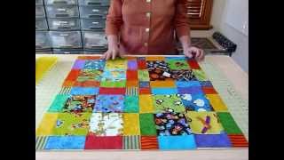 How to have Fun with Novelty 5quot squares  Quilting Tips amp Techniques 062 [upl. by Carl]