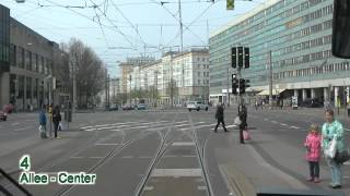 Straßenbahn Magdeburg linia 4 [upl. by Camila]