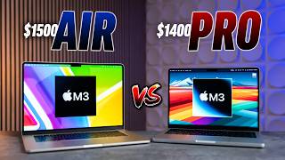 M3 MacBook Air vs M3 MacBook Pro  How to Choose RIGHT [upl. by Stalker]