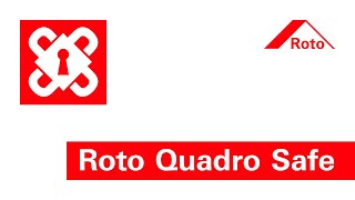 Roto Quadro Safe  Abschließbarer Griff [upl. by Hendry]