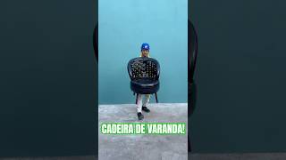 Cadeira de varanda obra reforma pedreiro viralvideo fyp [upl. by Lyrak]