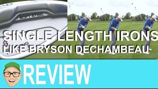 Single Length Irons Like Bryson Dechambeau [upl. by Percival209]