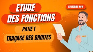 Etude des fonctions Comment tracer une droite Partie 1 [upl. by Yunfei745]