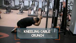 Kneeling Cable Crunch [upl. by Ainesell]