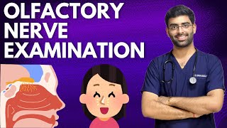 OLFACTORY NERVE EXAMINATION  CRANIAL NERVE EXAMINATION  ALCOHOL SNIFF TEST 👃 [upl. by Olva240]