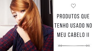 MEUS PRODUTOS FAVORITOS PARA O CABELO ♡  Carla Carrais [upl. by Ylrebmek]