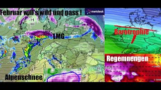 Barotrope Wetterverhältnisse mit Chancen auf Schnee  Wohin geht die Reise im Februar [upl. by Beane621]