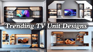 Stunning TV Unit Designs Trending Ideas for Your Living Room [upl. by Docilla]