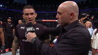 UFC 264 Dustin Poirier Octagon Interview [upl. by Mccarthy]