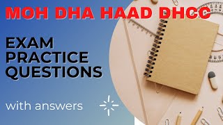 HAAD Physiotherapy Exam Questions 9 DHA MOH DHCC [upl. by Eissel]