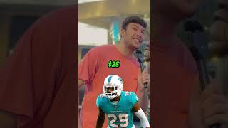 This INSANE Dolphins Fan CRUSHES NFL Trivia 🤯 [upl. by Sumahs362]