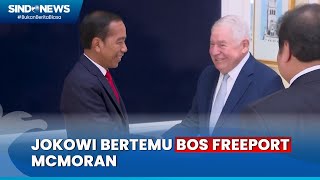 Presiden Jokowi Bertemu Bos Freeport McMoRan di Washington DC [upl. by Latoye]