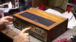 Realistic SA1500 Integrated Amplifier  Checkout amp Repairs Ep 55 [upl. by Hearsh156]