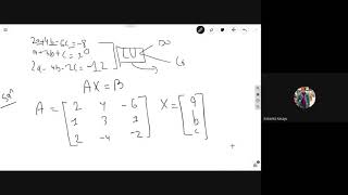 l15lu decompositioncholesky and matrix inversion method [upl. by Jamille591]