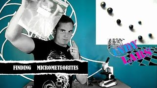 How To Find Micrometeorites  Indy Labs 1 At Home DIY Science [upl. by Chill383]