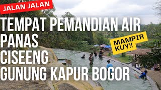 4K Walking Around  Gunung Kapur Ciseeng  Bogor  Pemandian Air Panas [upl. by Eilssel]