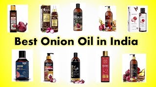 Best Onion Oil in India with Price 2021  Best Onion Oils For Hair Growth [upl. by Neile990]