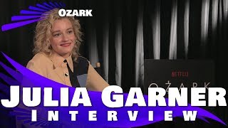 OZARK SEASON 2  JULIA GARNER INTERVIEW [upl. by Alexandr]