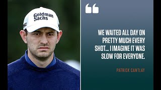 Patrick Cantlay strikes back at criticism of slow play in Masters [upl. by Annohsed]