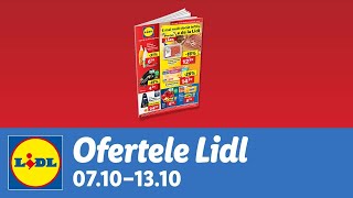 Ofertele saptamanii la Lidl • 7  13 Octombrie 2024 [upl. by Gaspar]