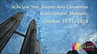 Live Your Dreams 4Life® Asia Convention 2014 Excitement Video [upl. by Max]