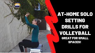 Solo Volleyball Setting Drills To Try At Home Perfect For Limited Space [upl. by Leahcimal797]