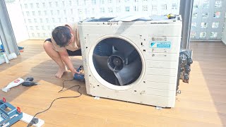 Daikin Air Conditioner Deconstruction Fun Time [upl. by Ridglea487]