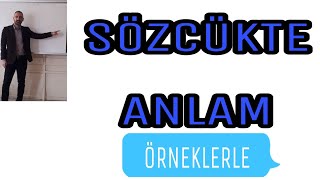 SÖZCÜKTE ANLAM GERÇEKMECAZ  SOYUTSOMUT  TEKİLÇOĞULTOPLULUK [upl. by Hedelman]