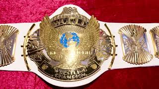 Releathered WWE Dual Plated Winged Eagle Replica Belt [upl. by Telracs]