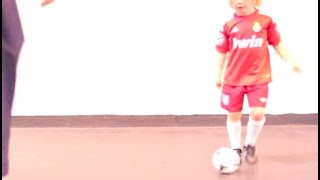 Learn Ronaldo Elastico  Kids football skills STRskillSchool LittleSTRs [upl. by Mhoj]