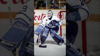 Top 3 Maple Leafs Goalies of the 1990s hockeytiktoks tiktoktrending youtubeshorts capcut NHL [upl. by Esorrebma]