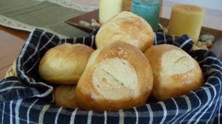 NoKnead Artisan Dinner Rolls Four Ingredients No Mixer No Yeast Proofing [upl. by Liz]