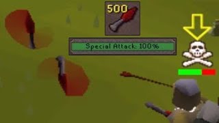 NEW Dragon Knives Low Level OSRS PKing [upl. by Christal]