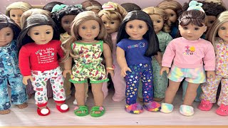 All My American Girl Dolls Going Into 2024  MASSIVE Collection [upl. by Colby]