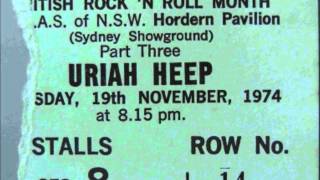 Uriah Heep  1st Australian concert  Sydney 19 November 1974 [upl. by Aiasi]