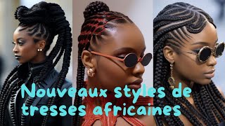 🔥Très jolies tresses et nattes africaines styles 2023 [upl. by Pliner]