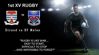 1st XV Rugby Strand vs DF Malan [upl. by Calan587]