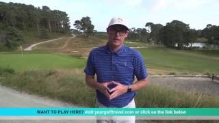 Parkstone Golf Club 18th Hole  Signature Hole Series with Mark Crossfield [upl. by Gadmann441]