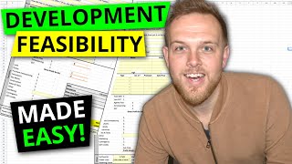 How To Do A Property Development Feasibility Study Spreadsheet Template [upl. by Noremac]