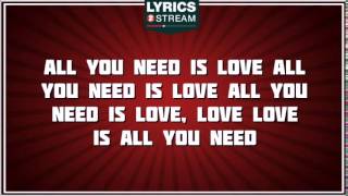 All You Need Is Love  The Beatles tribute  Lyrics [upl. by Chong]