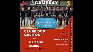 Proliga  Clube dos Galitos vs Illiabum Clube [upl. by Annai]