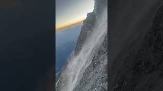 Mont Blanc  éboulement monstrueux sur le couloir du Goûter le 15 juillet 2022 [upl. by Ondrej]